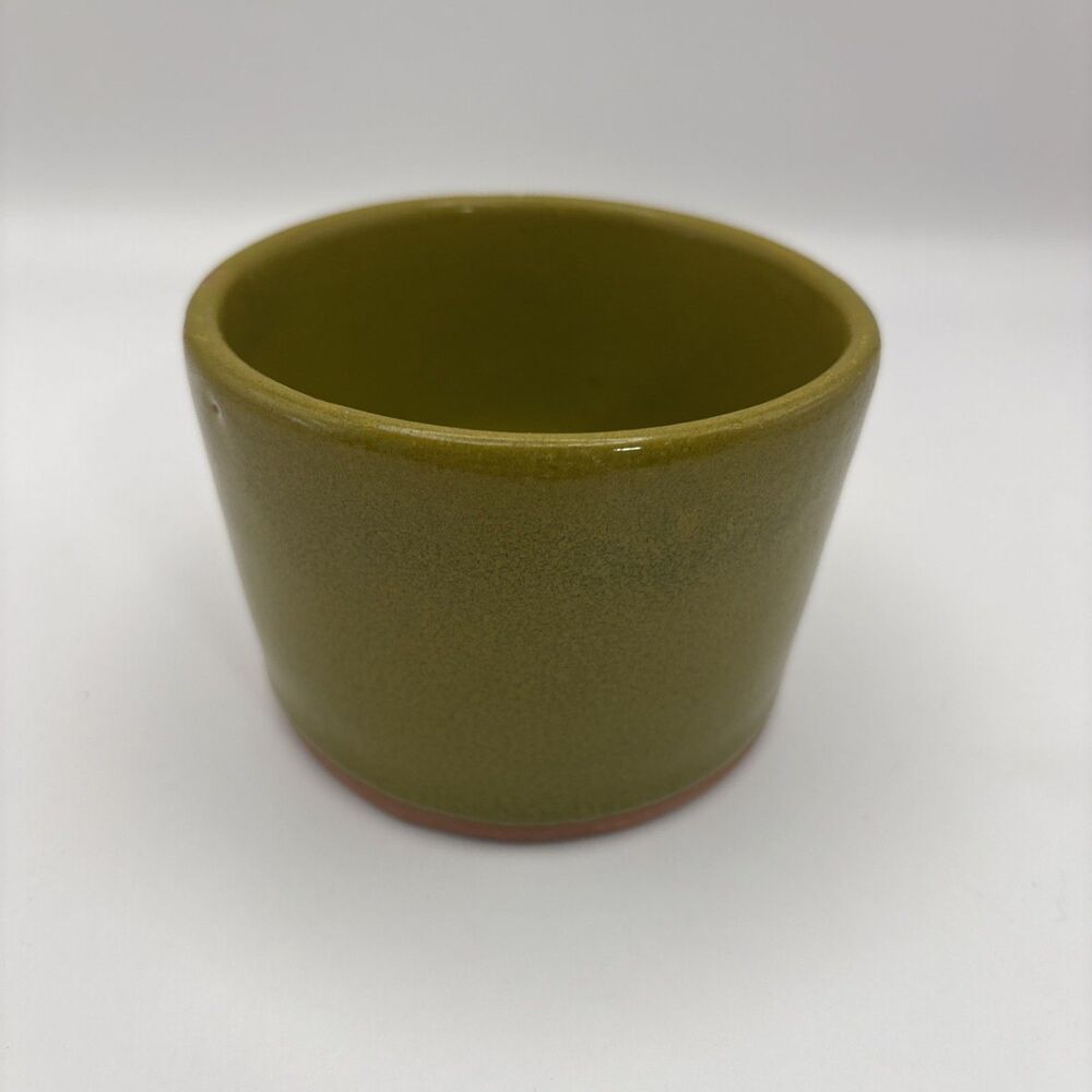 Pacific Stoneware Dish Green Vintage Pottery